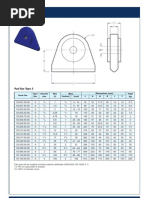 Standard Pad Eye Specifications | PDF