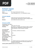 Acellus Academy Transcript Overview | PDF