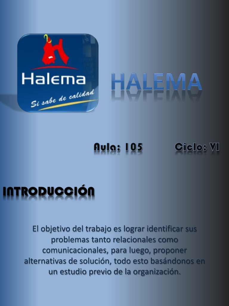 Análisis de Comunicación en Halema | PDF | Calidad (comercial) | Carne