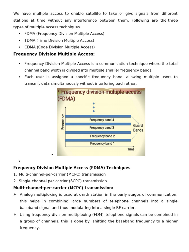 Unti 3 Notes | PDF | Channel Access Method | Multiplexing