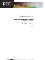 BINGRE, Pedro - Análise das relações da política de solos com o sistema económico