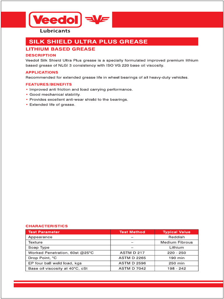 SS Ultra Plus Grease | PDF
