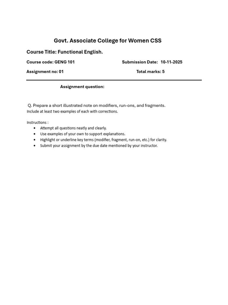 Assignment 1 Functional | PDF