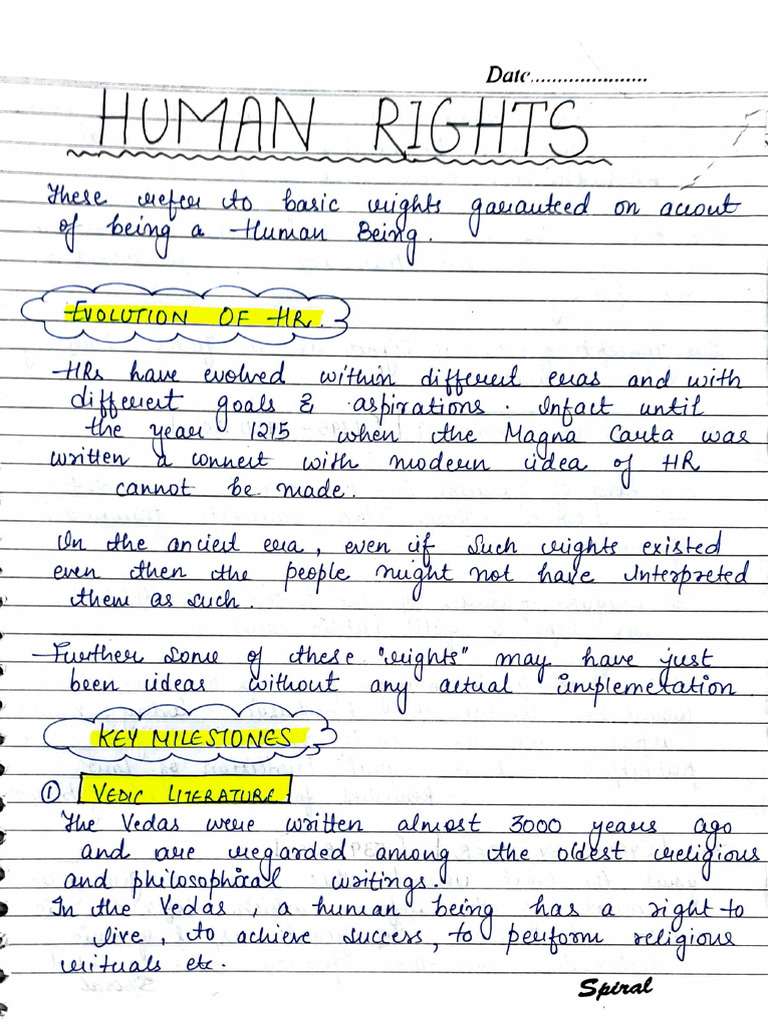 HR Notes | PDF