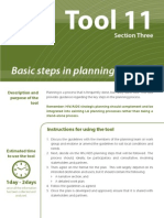 Basic Planning Steps