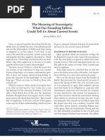 Download The Meaning of Sovereignty What Our Founding Fathers Could Tell Us About Current Events by Judy Kratochvil SN96593 doc pdf