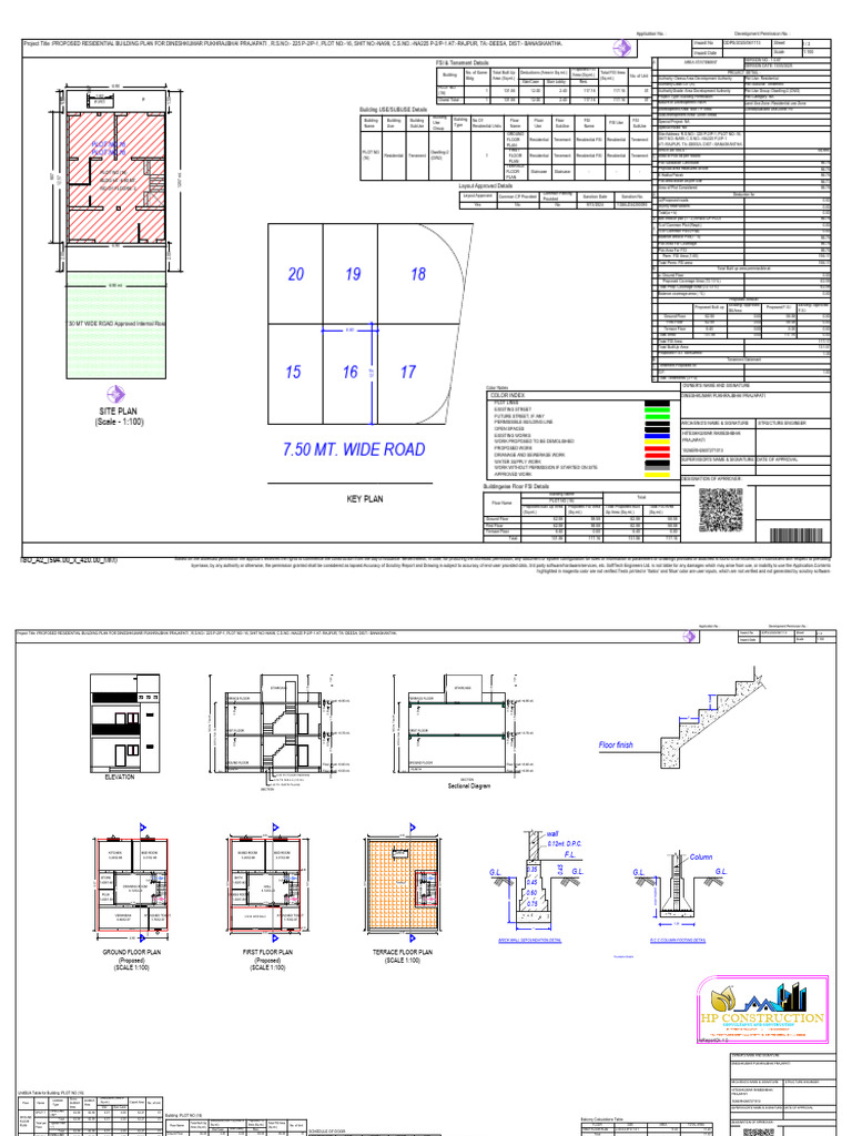 Residential Building Plan Approval Details | PDF | Computer Science ...