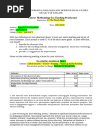 Reflection and Remarks on Lesson Plan | PDF | Lesson Plan | Learning