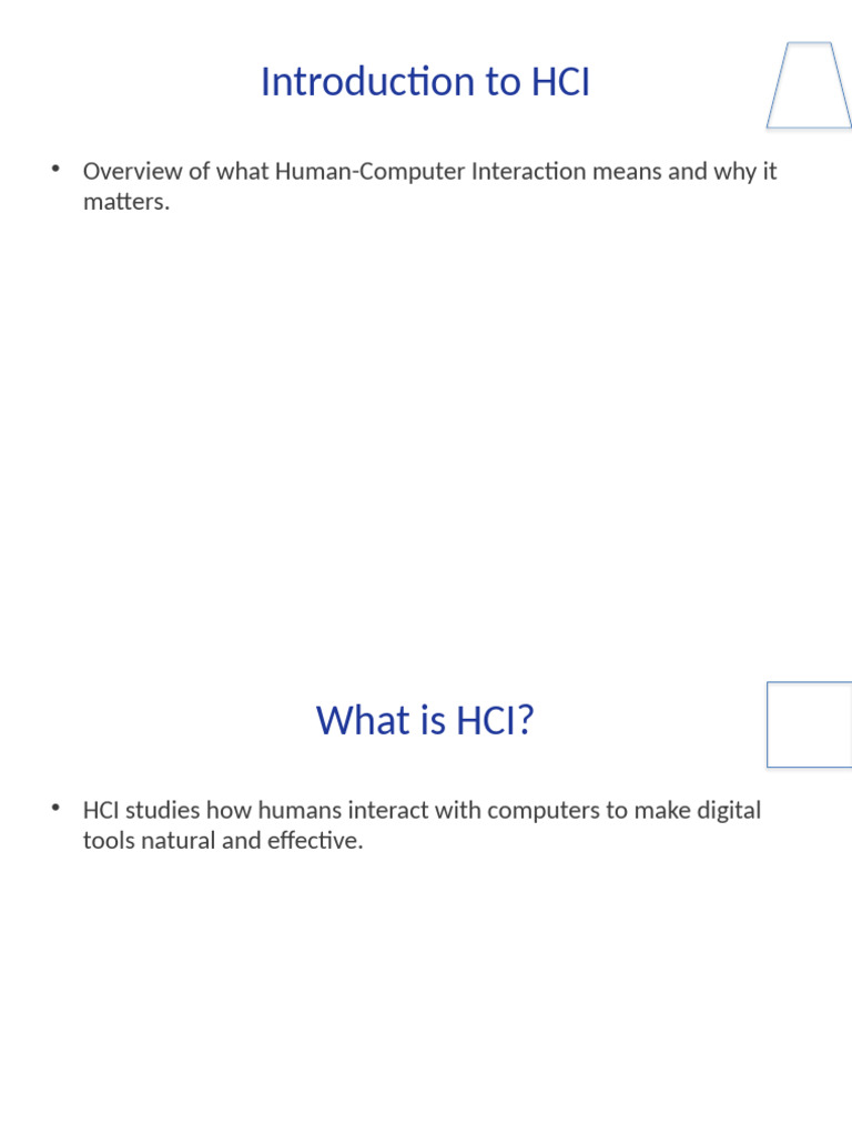 HCI Enhanced 15 Slides | PDF