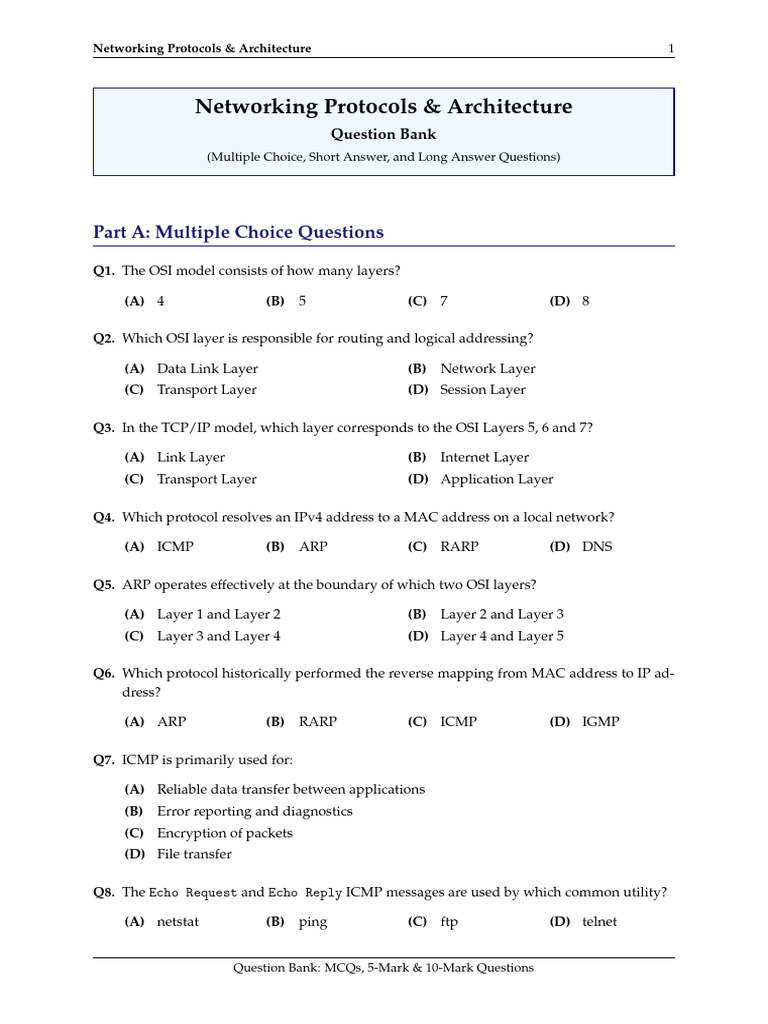 acn2 | PDF | Transmission Control Protocol | Computer Network