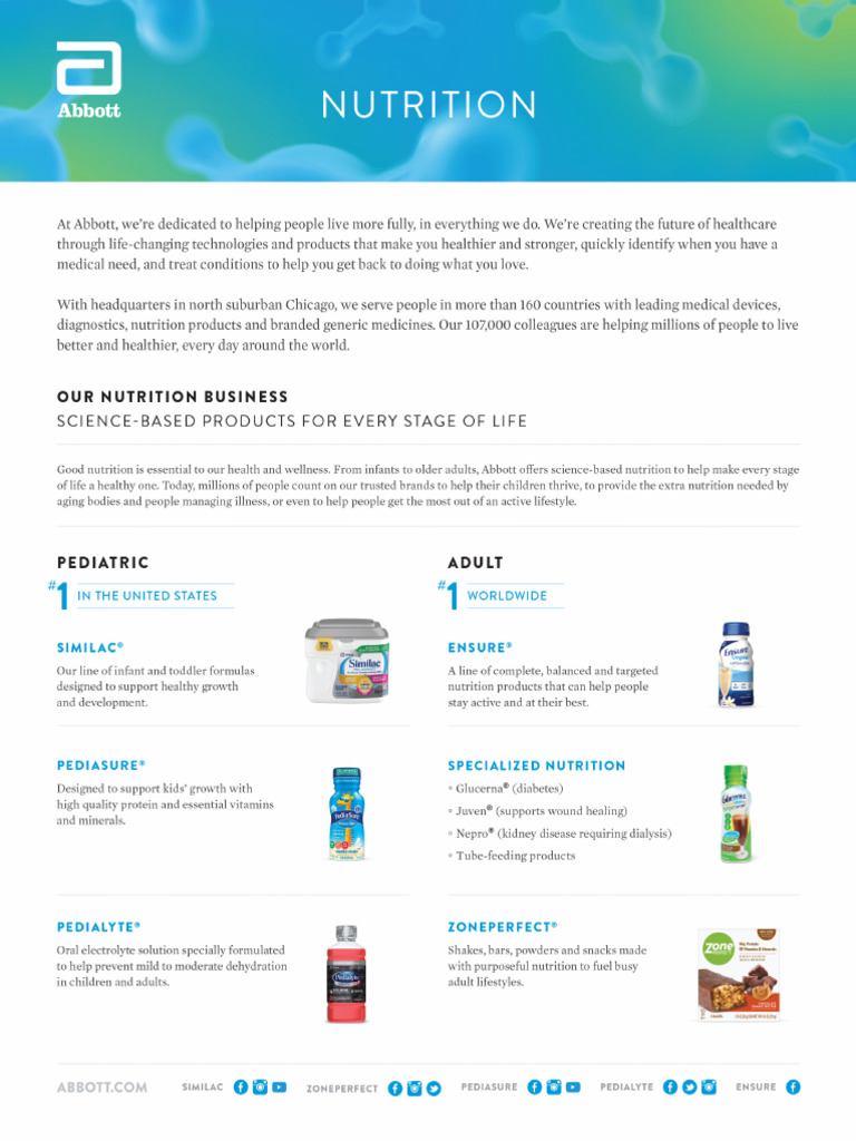 Abbott Nutrition | PDF