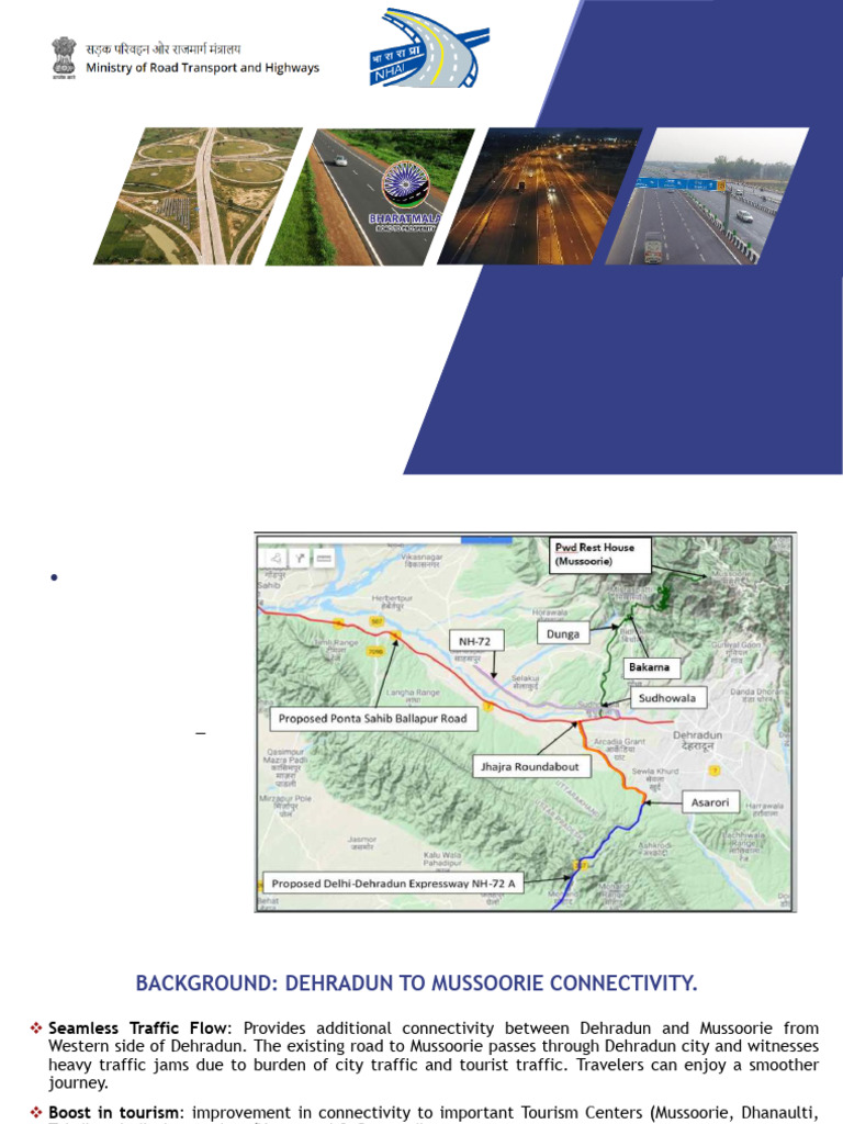 Dehradun-Musoorrie Expressway Options | PDF | Controlled Access Highway ...