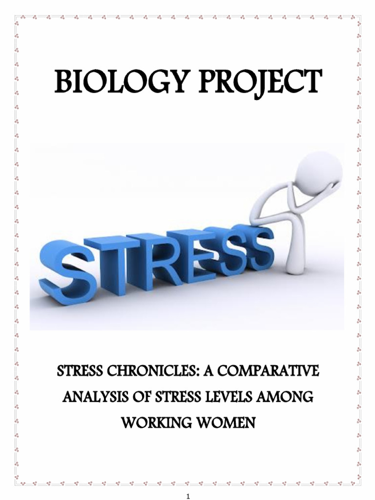 Stress Levels in Working Women Analysis | PDF | Survey Methodology ...