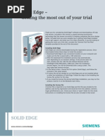 Siemens PLM Solid Edge Getting The Most Out of Your Trial Fs X21