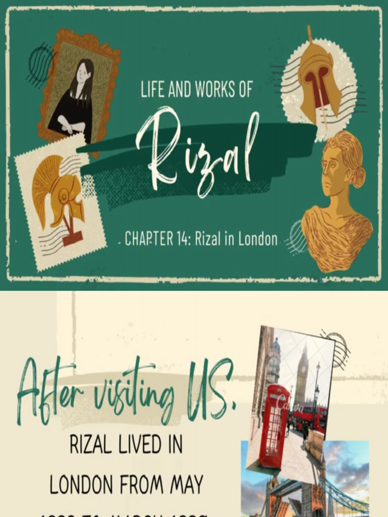 Group15 Chapter14 Rizal in London | PDF