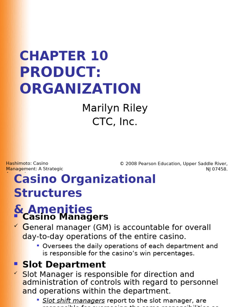 Casino Management Structures Explained | PDF | Casino | Hotel