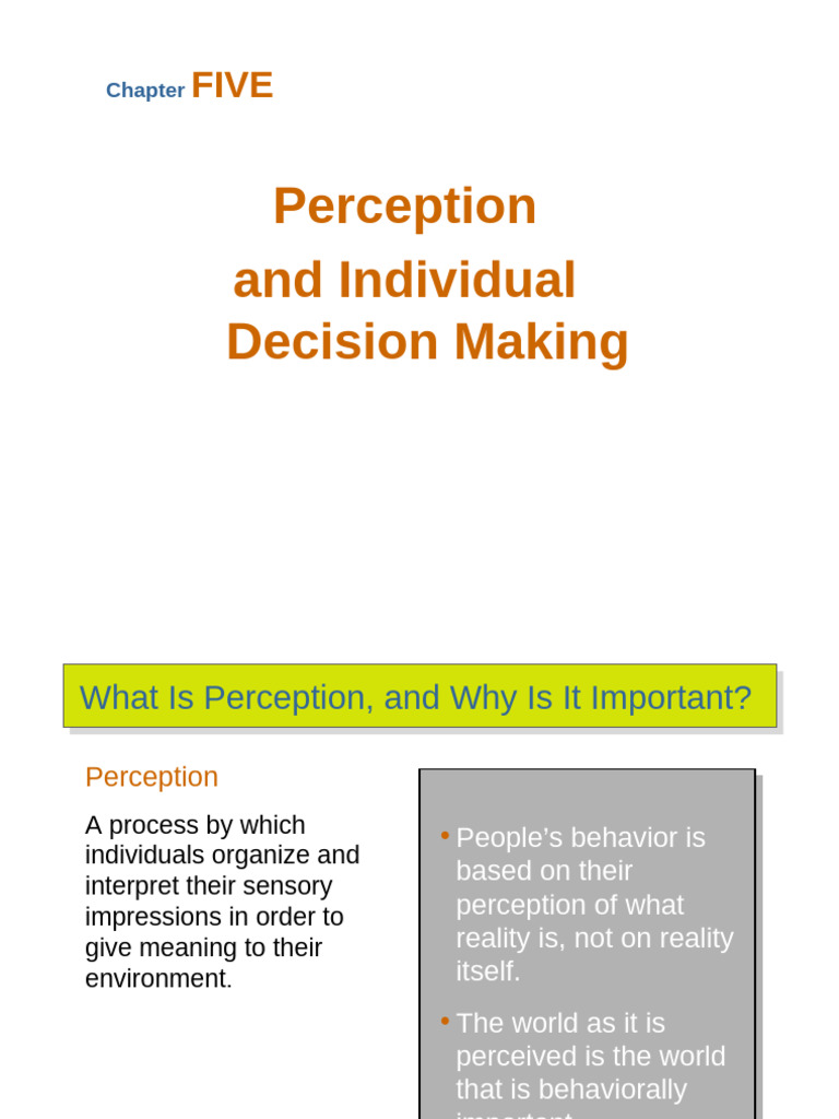 OB12_05in | PDF | Decision Making | Bias