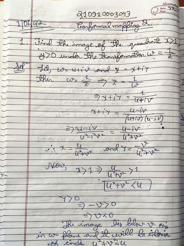 Conformal Mapping 2.. | PDF