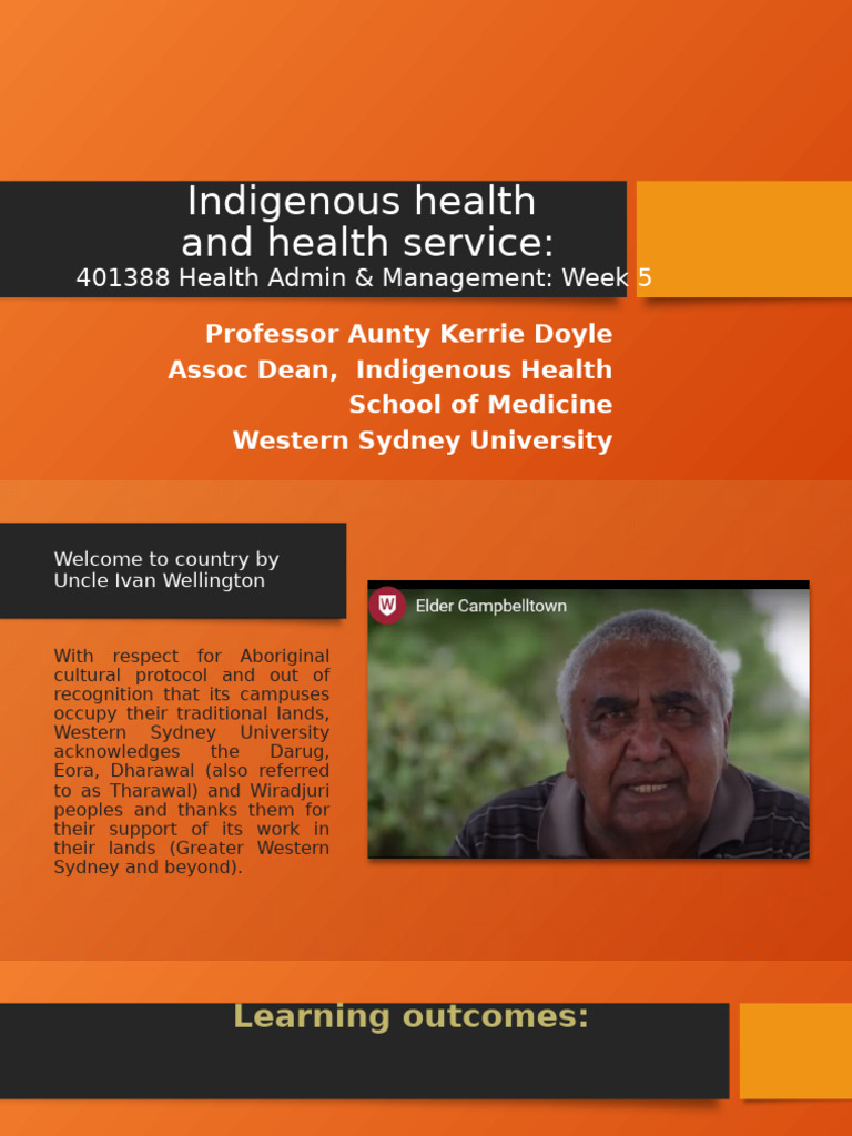 Indigenous Health and Historical Context | PDF | Indigenous Australians ...