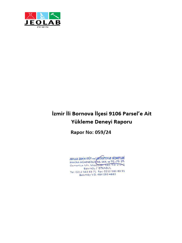 Rapor | PDF