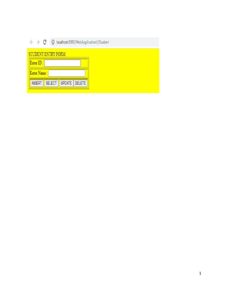 Student Form Servlet Example | PDF | Java Platform | Java Specification ...