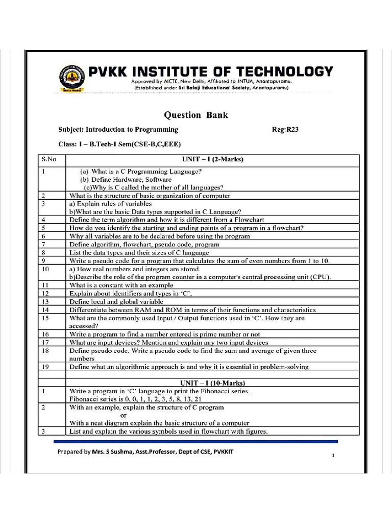 Just Important Ip Questions | PDF