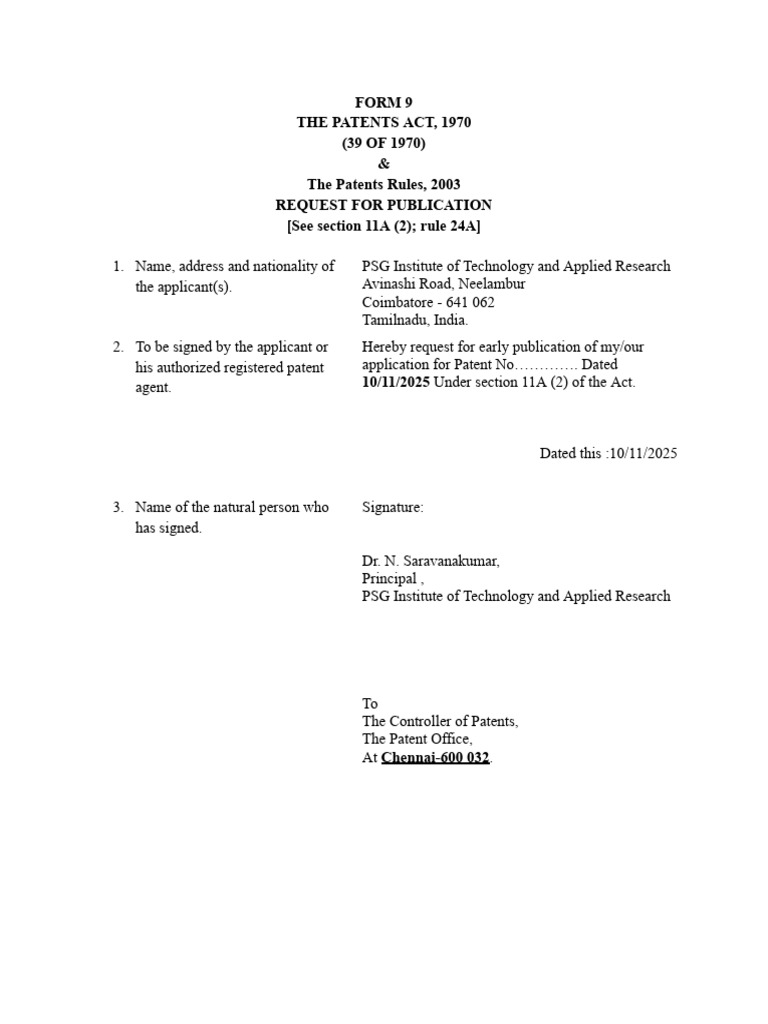 Form9 Patent | PDF