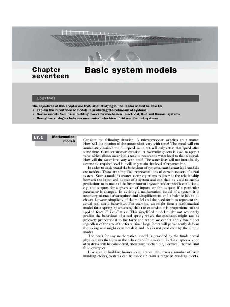 02.1 Mathematical Modeling | PDF