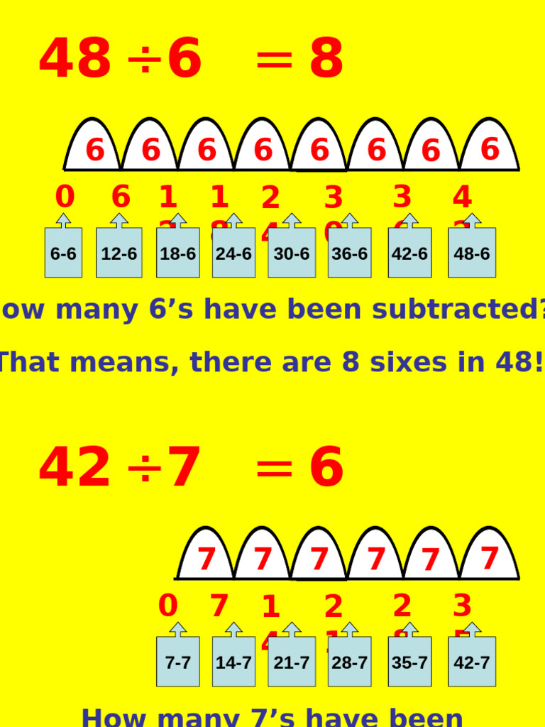 Understanding Division with 6, 7, and 9 | PDF