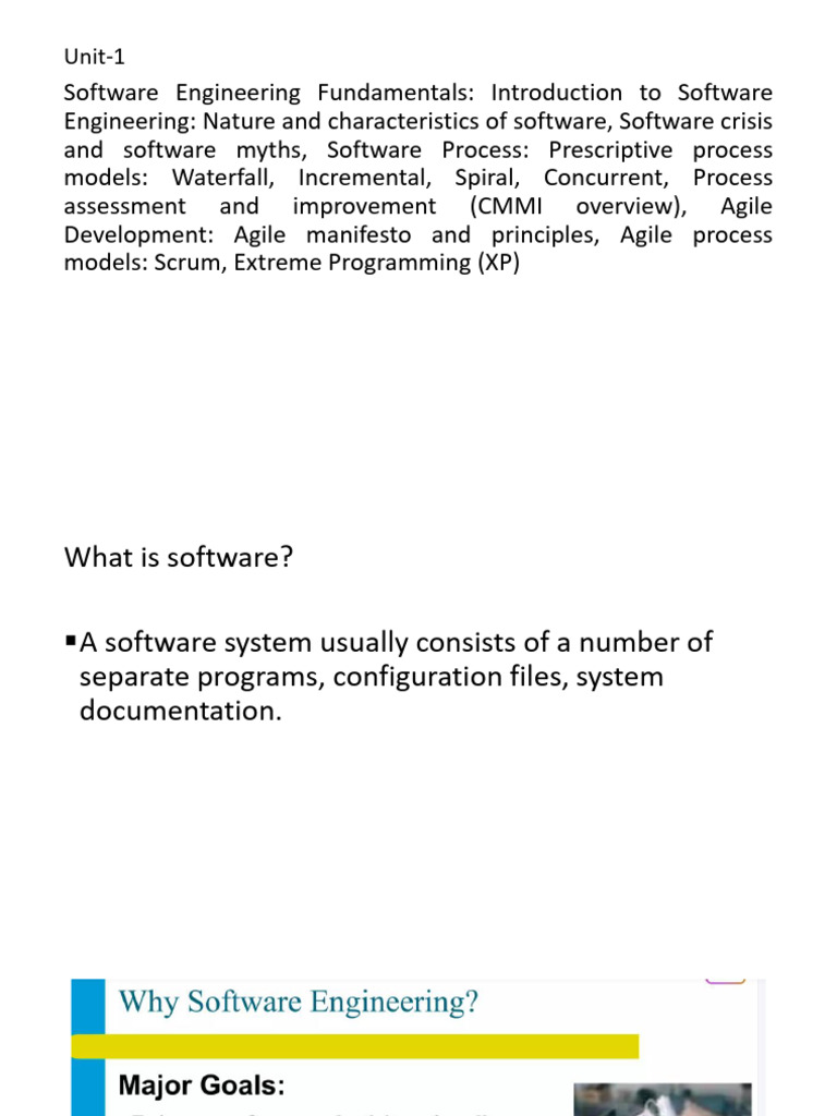 Software Engineering Fundamentals Overview | PDF