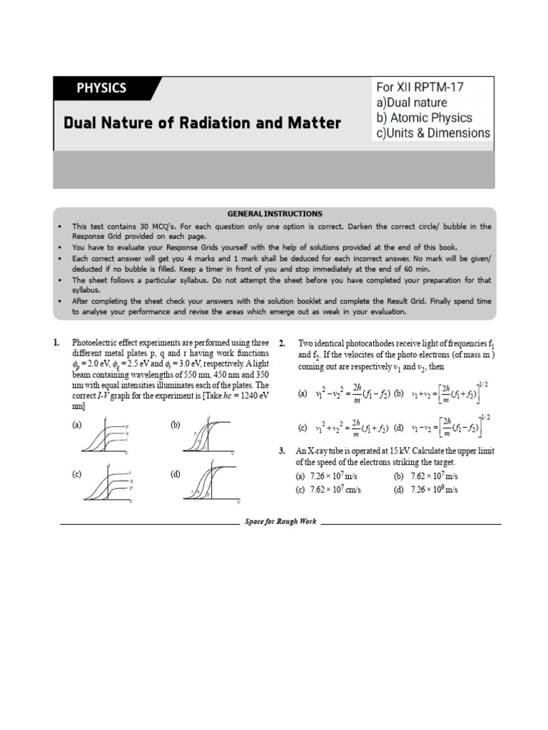 Photoelectric Effect Experiments and Analysis | PDF | Photoelectric ...