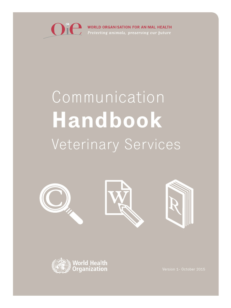 Communication Handbook Ef831fbdf1dd21be67f9a5a59594cabc | PDF | Risk ...
