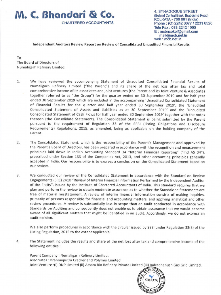 NRL Consolidated | PDF