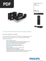 Manual HT Blu-Ray Philips HTS3541 - 110402932