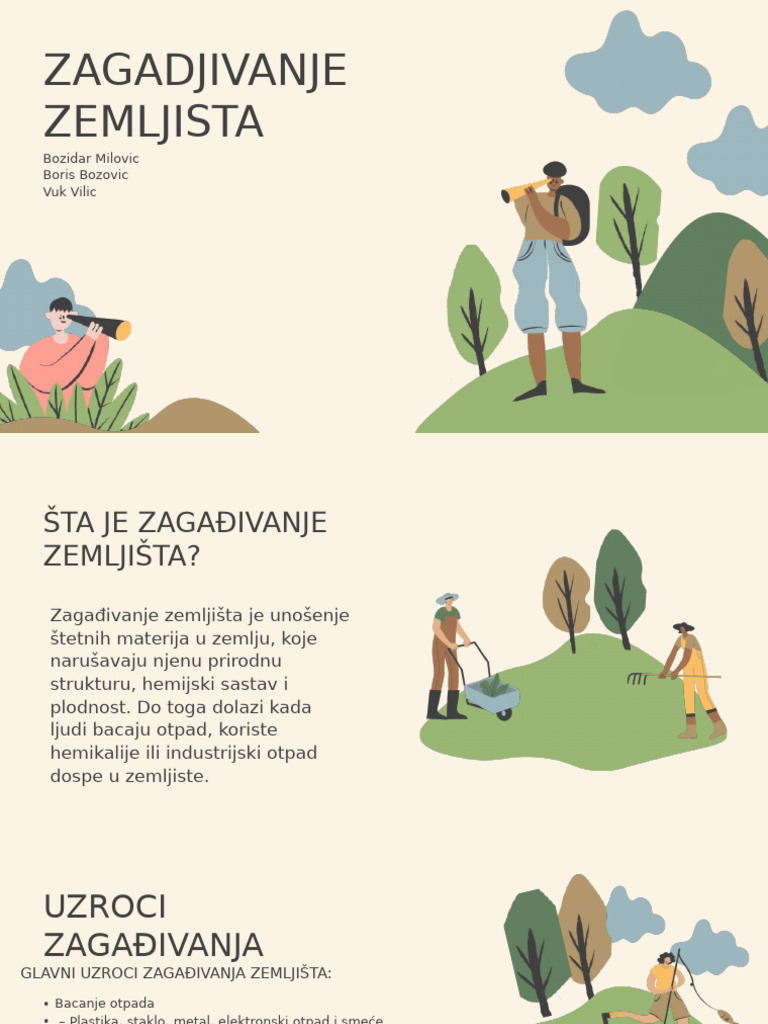 Zagadjivanje Zemljista | PDF