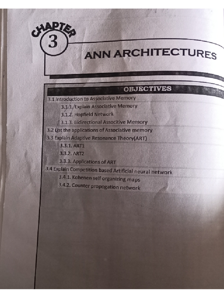 Ann-Dl 3rd Chapter | PDF