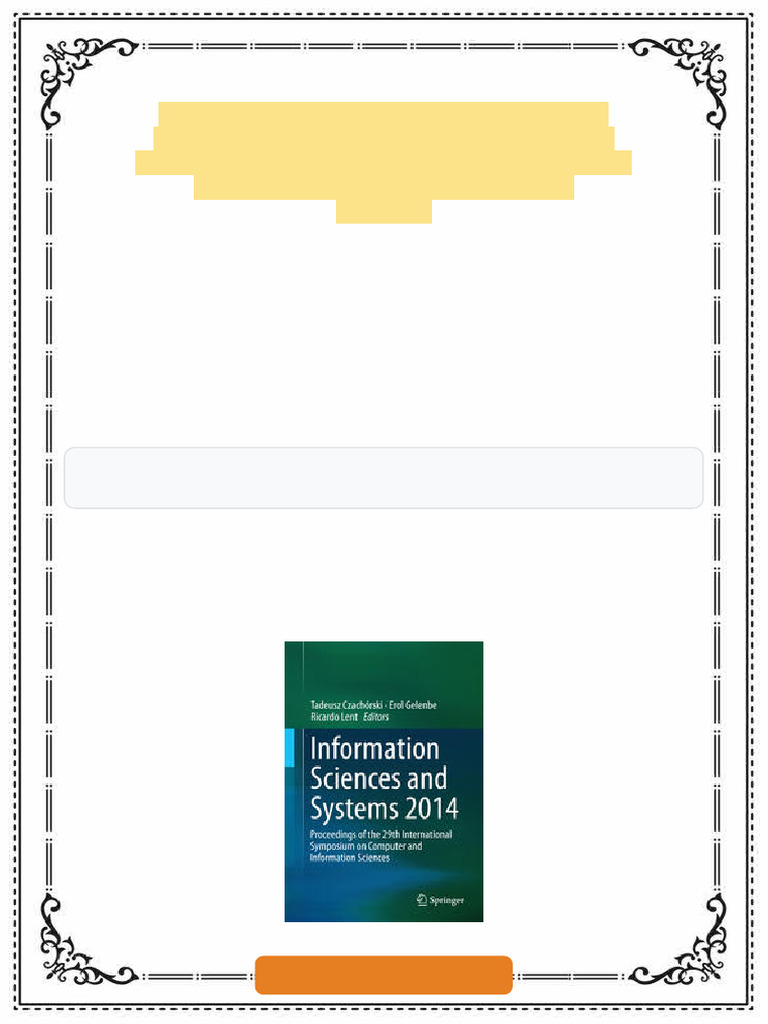 Information Sciences and Systems 2014 Proceedings of the 29th ...