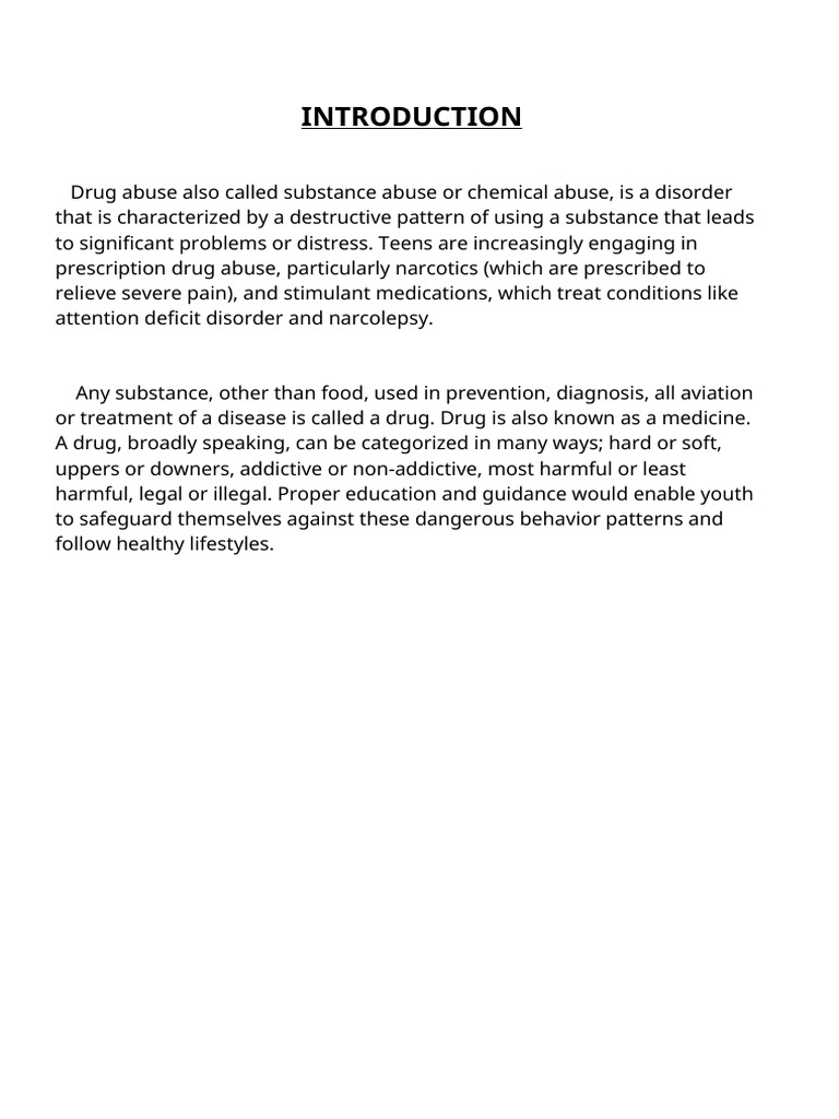 Teen Drug Abuse Prevention Strategies | PDF
