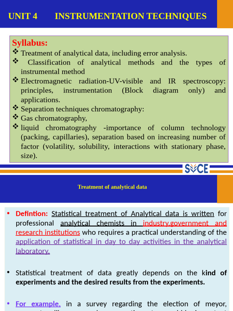 Analytical Instrumentation Techniques | PDF | Electromagnetic Radiation ...