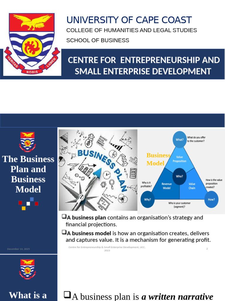 Lecture 5 - The Business Plan and Business Model | PDF ...