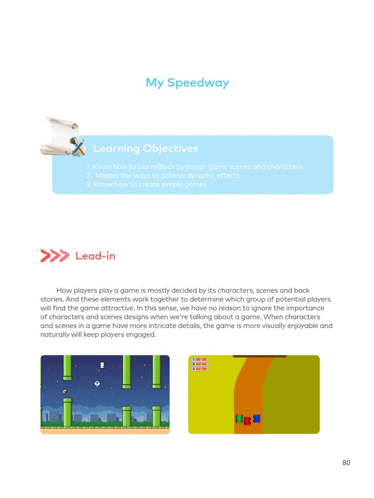 Create Your Own Racing Game in mBlock | PDF