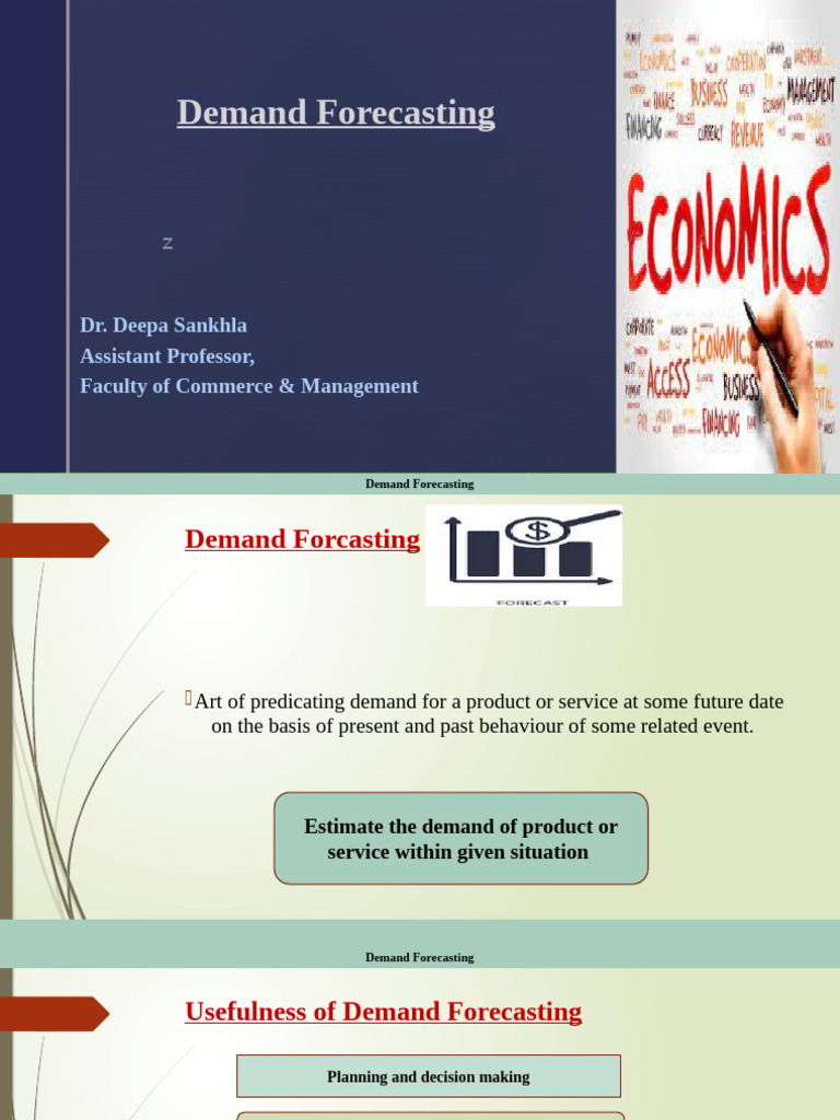 Demand Forcasting | PDF | Demand | Forecasting