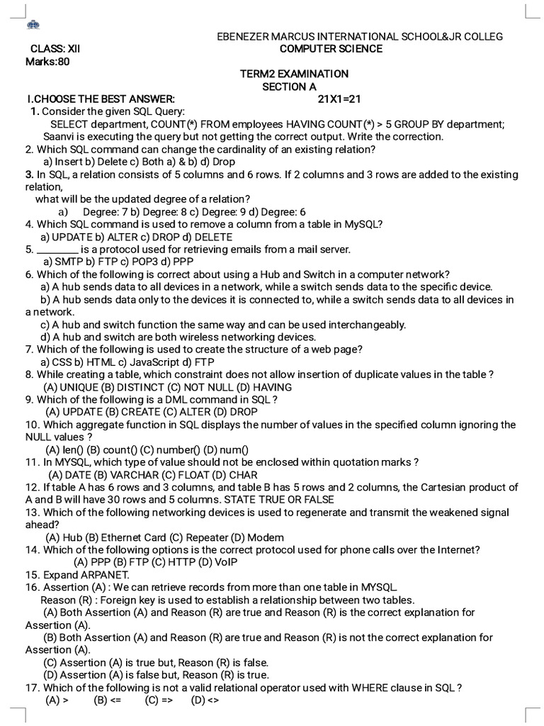 01e8adcc3ebd464ab2c269568fbc44ca. 1 Converted | PDF | Sql | Table ...