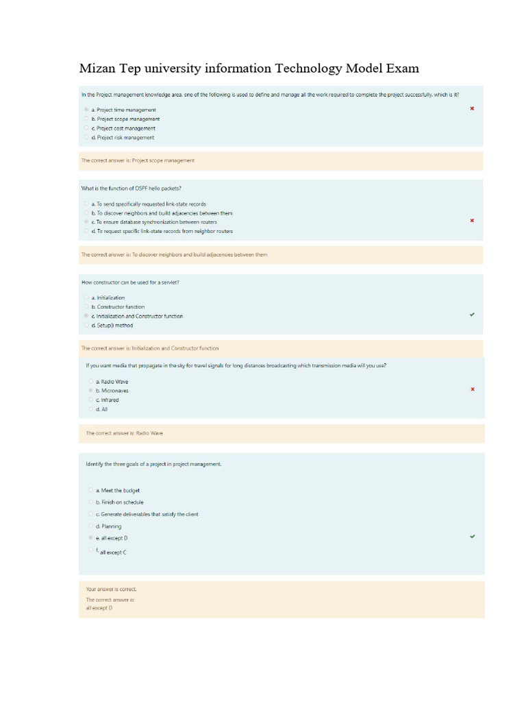 IT Model | PDF