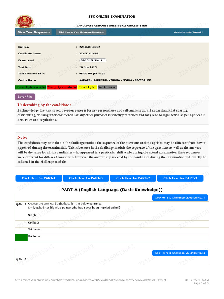 Sadr | PDF | Qualifications | Tests