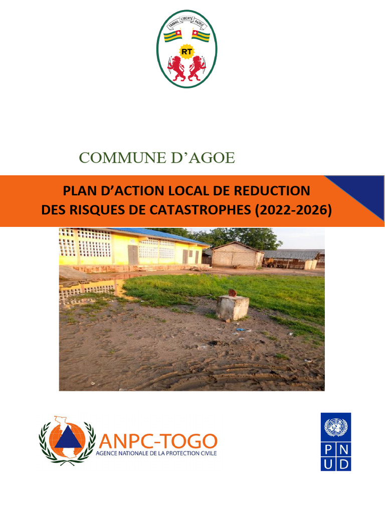 Plan D Action Local RRC Ago Nyiv 4 PDF Catastrophes Naturelles 