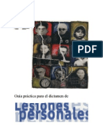 (INMLCF) Guía Práctica para El Dictamen de LESIONES PERSONALES.