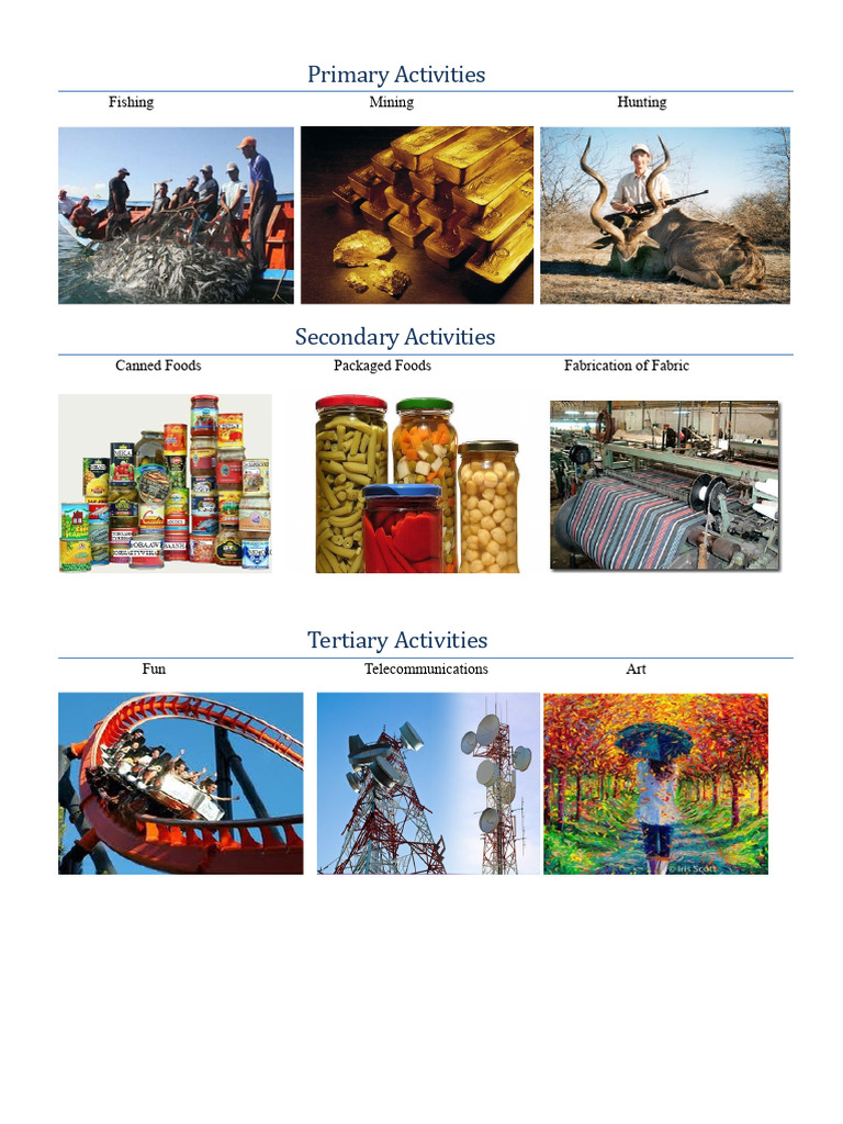 Economic Activities Overview | PDF