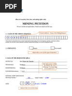 Mining Cadastre Portal Registration Form | PDF