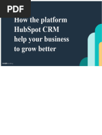 HubSpot Sales Tools and Best Practices | PDF | Customer Relationship ...
